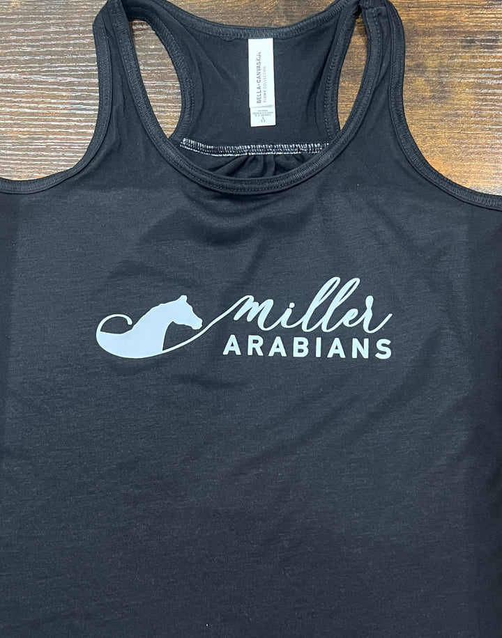 Miller Arabians logo tank top - Bella + Canvas - size Adult XS