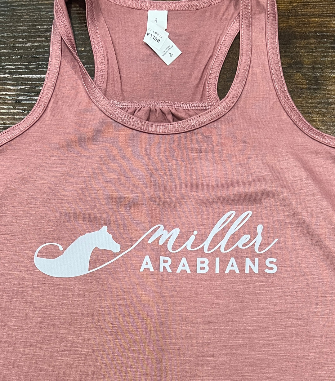 Miller Arabians logo tank top - Bella + Canvas - size Adult XS