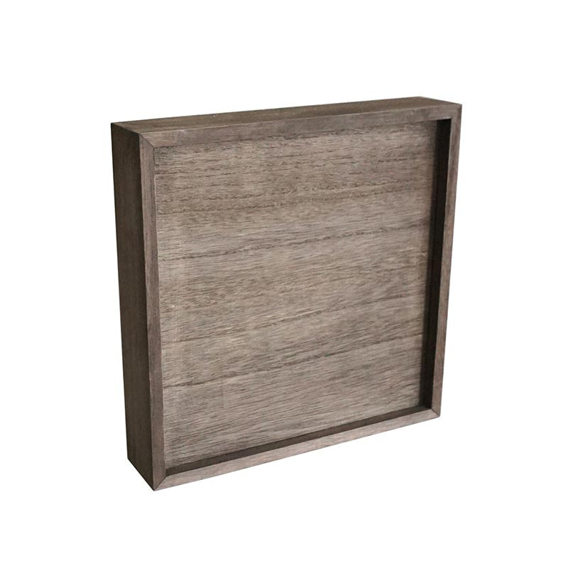 Be the change - Funny - Square Frame Block/Sign - Bathroom Decor