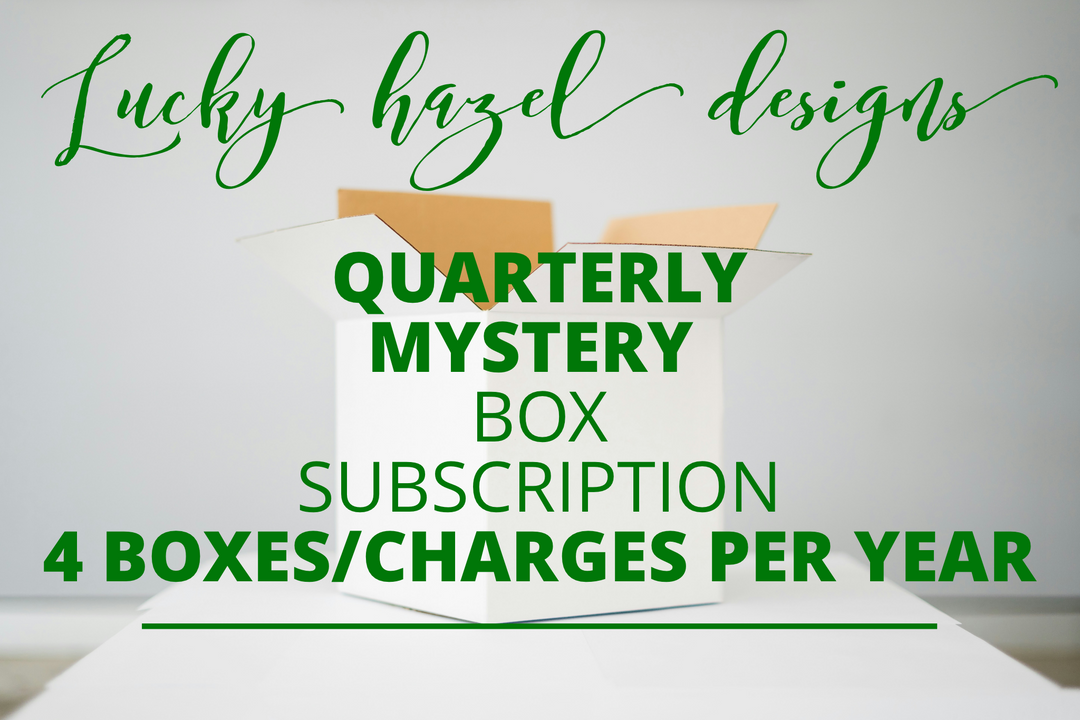 Quarterly Mystery Box Subscription - recurring - (next box will be sent September 2025)
