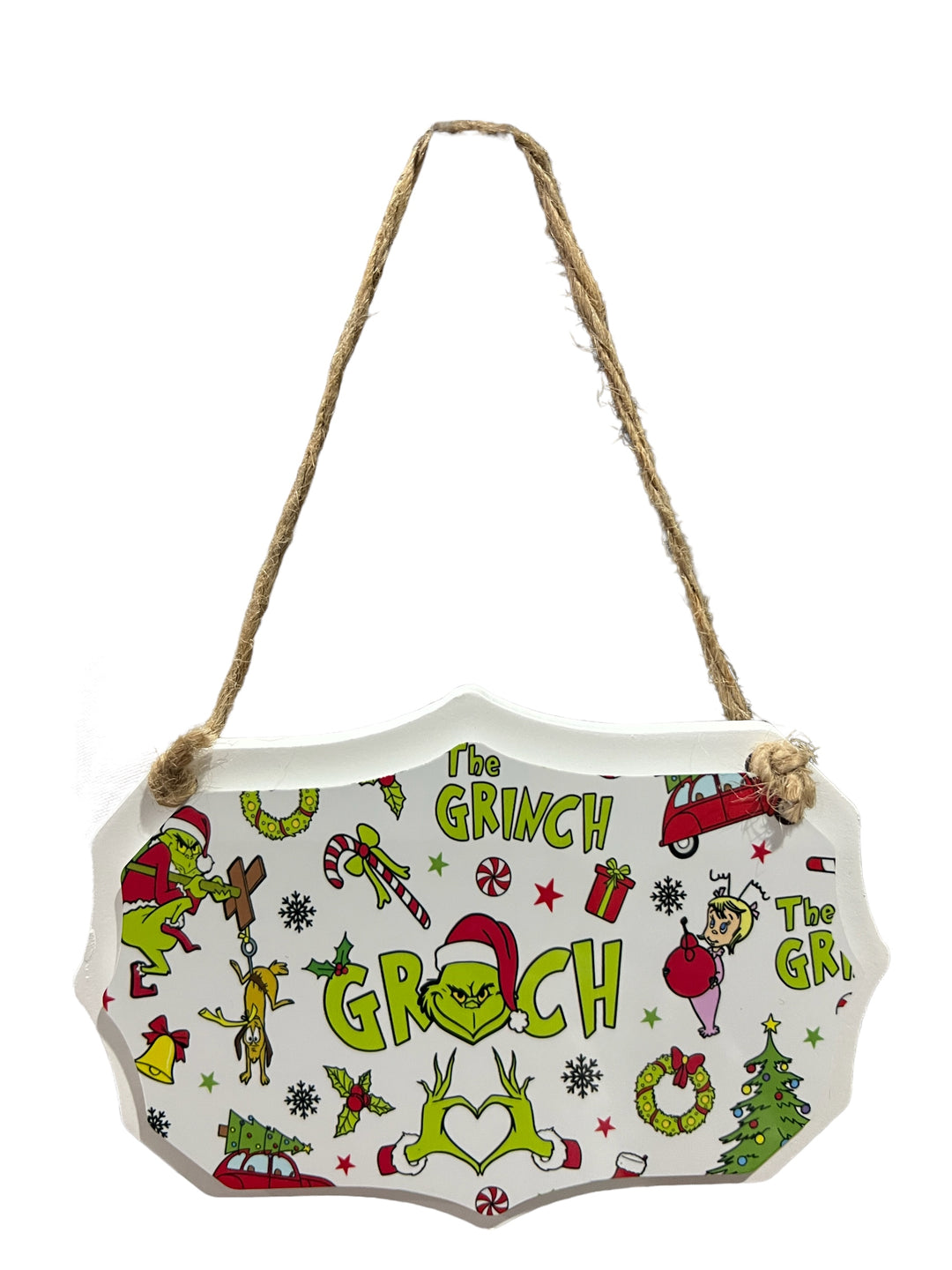 Grinch Ornament/Small sign