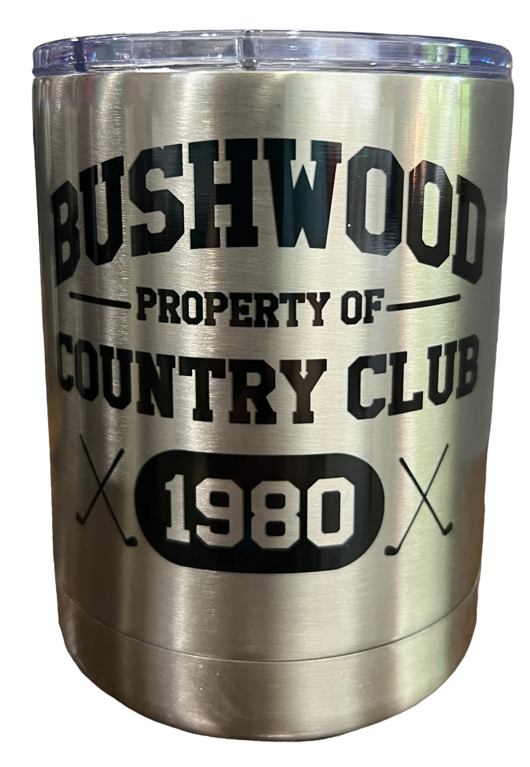 Bushwood - Property of country club 1980 - Golf - Lowball tumbler - Father's Day