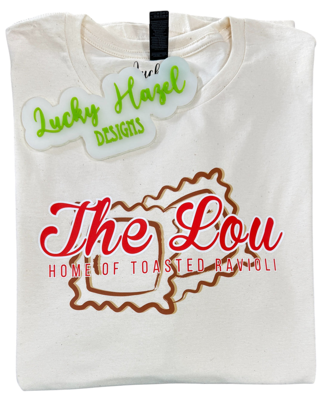 The Lou - home of toasted ravioli short sleeve tee - St Louis, Mo