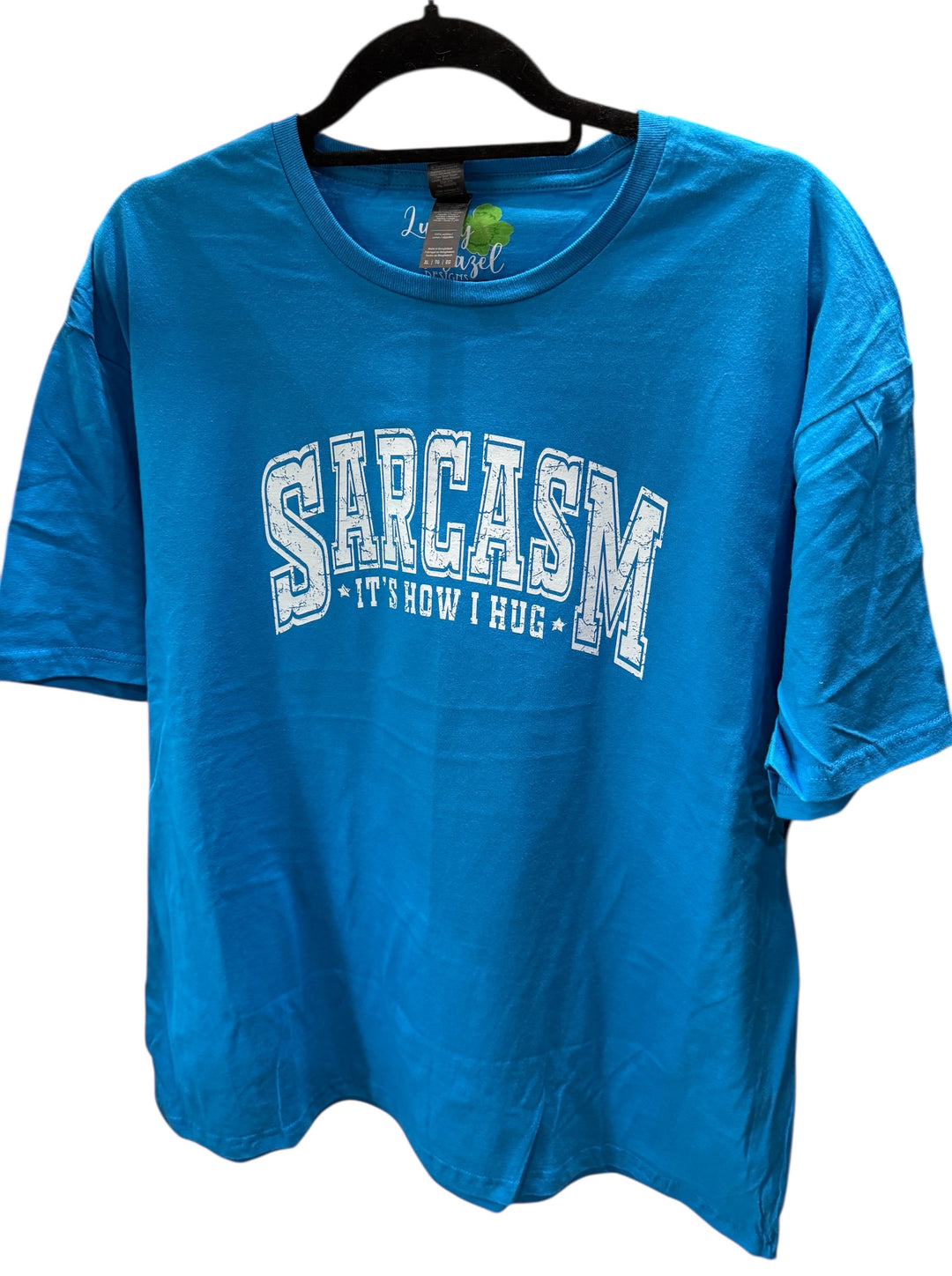 SARCASM - It's how I hug - funny, snarky short sleeve tee!  Great gift!
