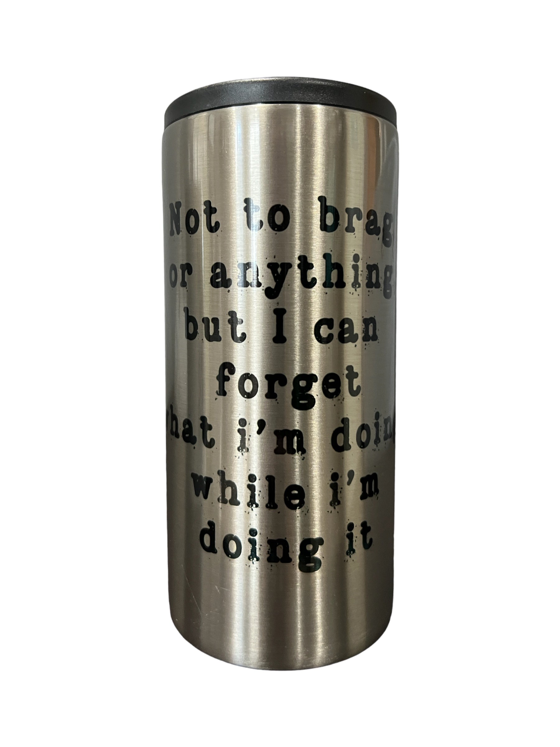 That's a terrible idea, hold my drink metal slim can koozie – Lucky Hazel  Designs