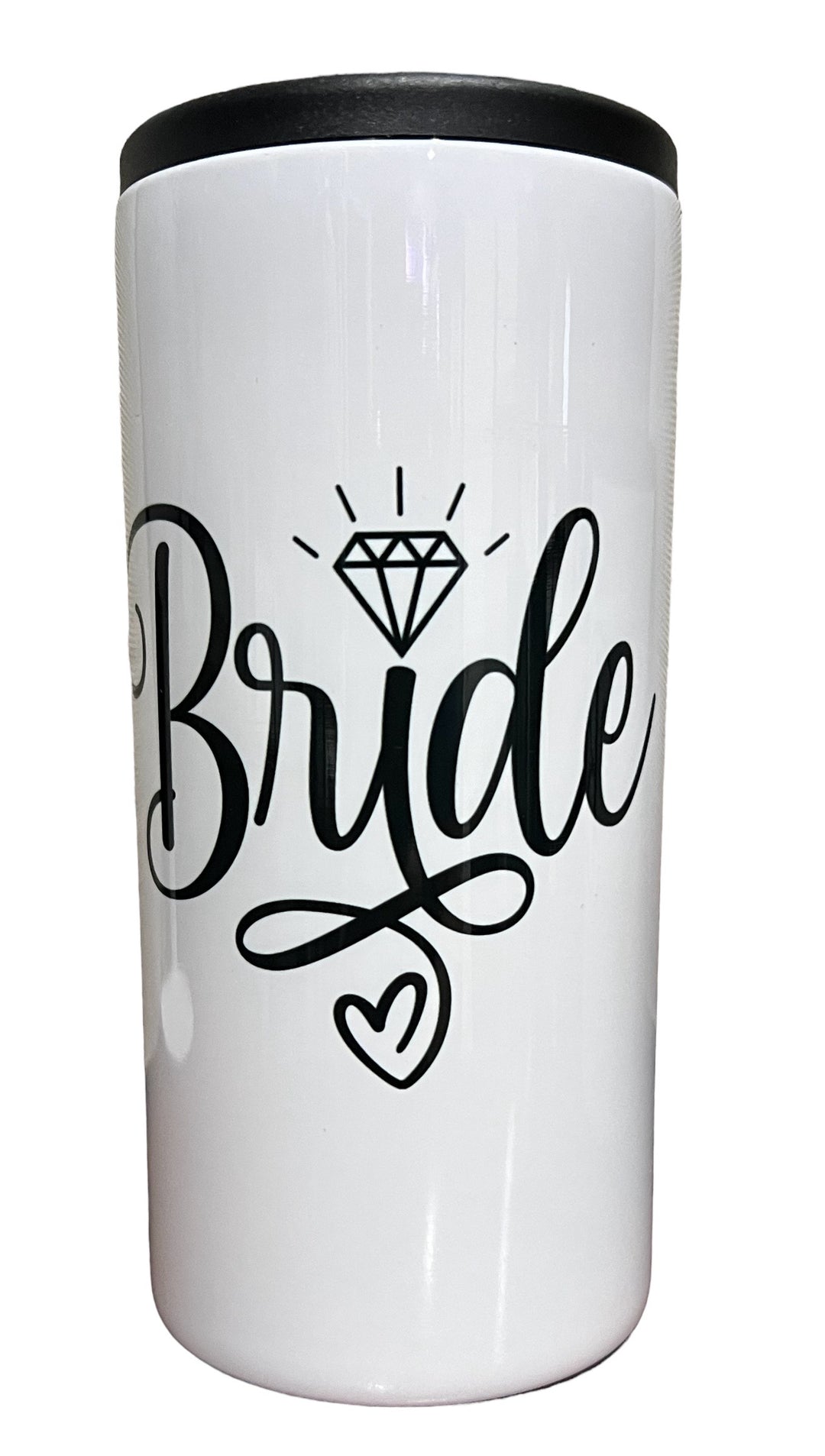 Bride metal slim can koozie