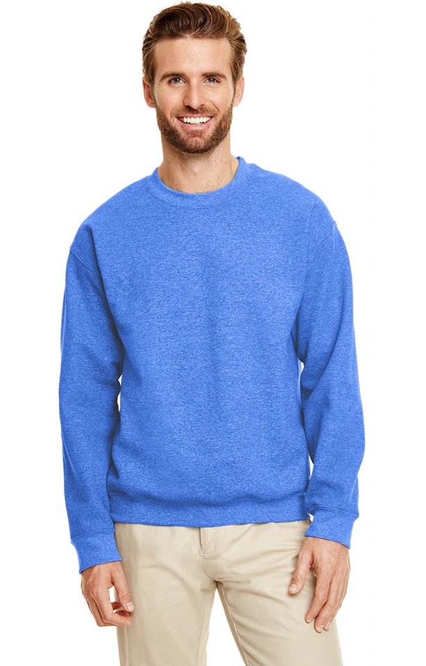 Bourbon goes in, wisdom comes out heather royal/blue Sweatshirt