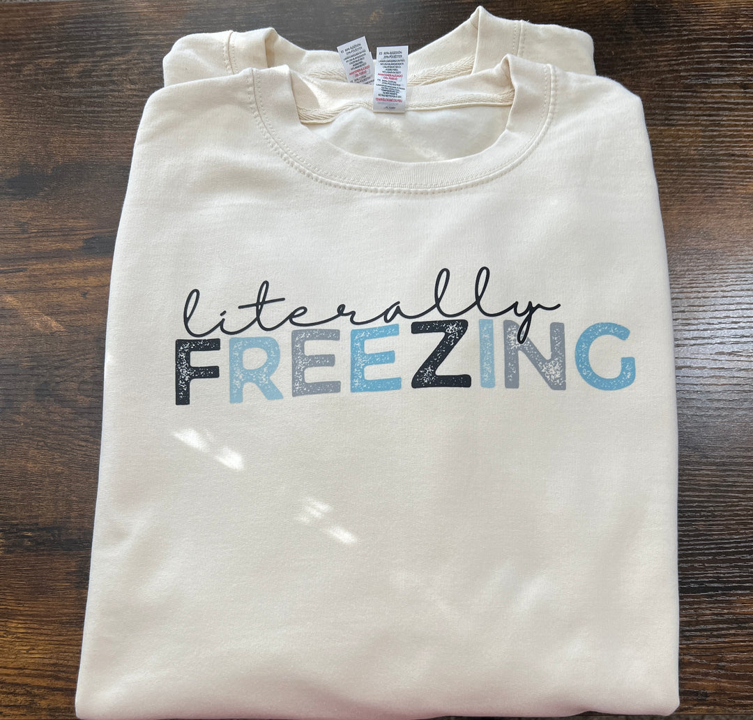 Literally Freezing sweatshirt