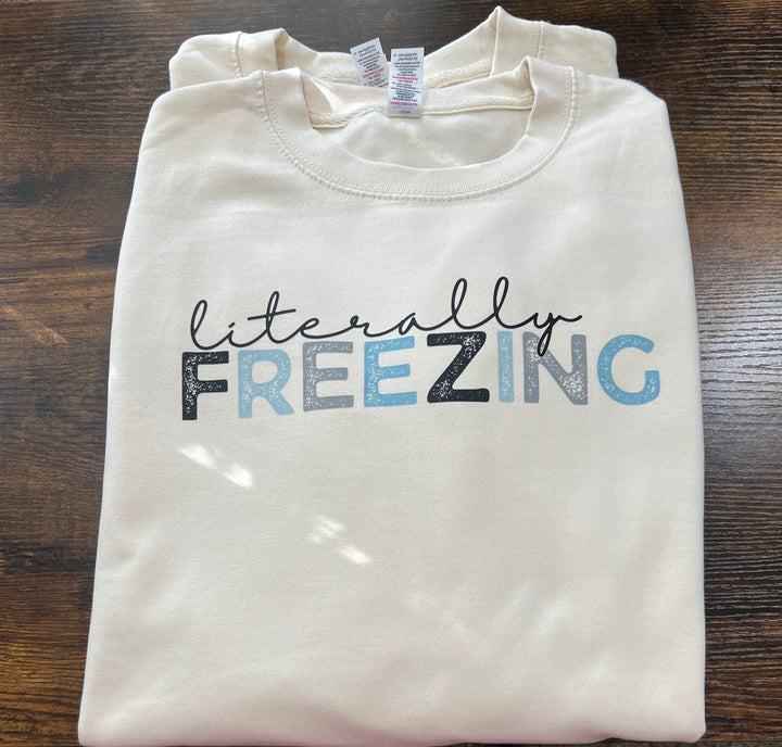 Literally Freezing sweatshirt