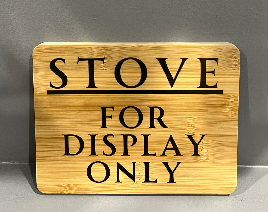 Stove - for display only - funny - small charcuterie board/kitchen decor/cutting board