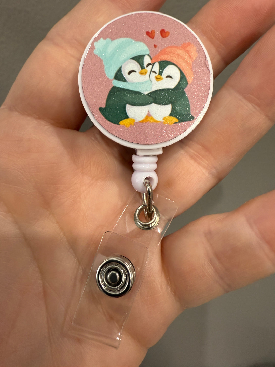 Penguins Badge Reel - school, office, medical, nurse, professional