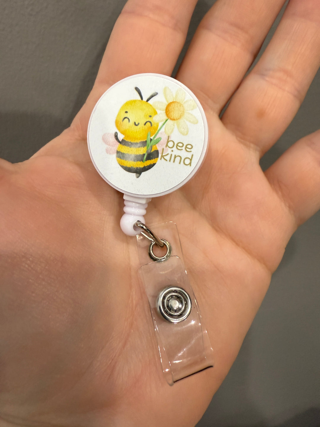 Bee kind badge reel - school, office, medical, nurse, professional