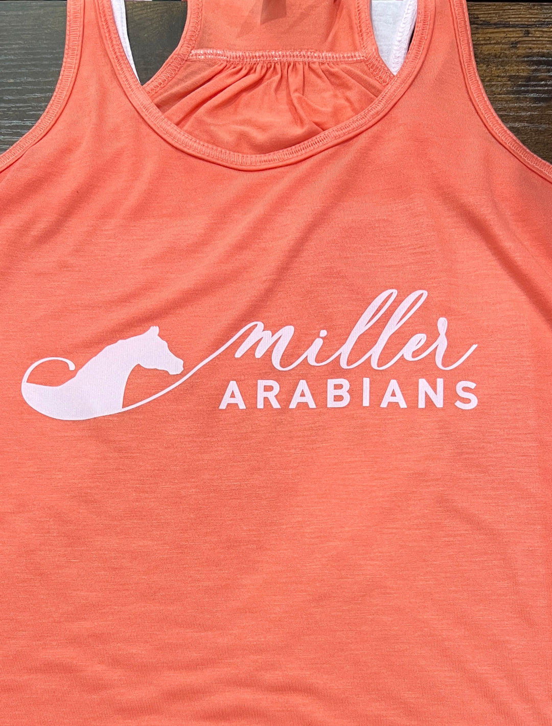 Miller Arabians logo tank top - Bella + Canvas - size Adult XS