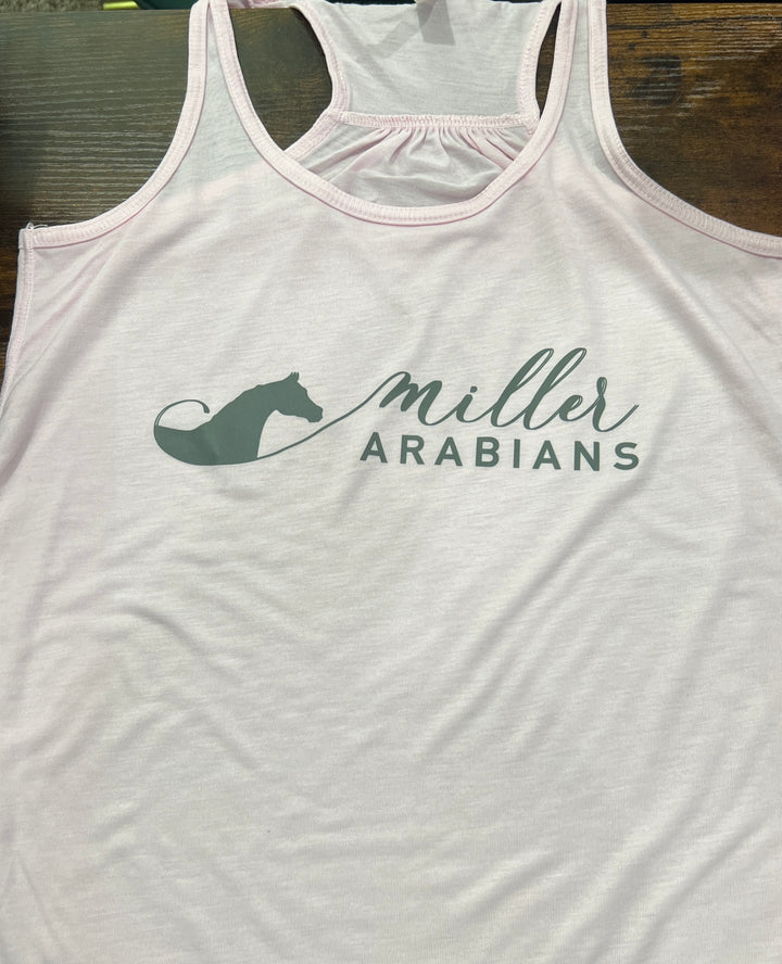 Miller Arabians logo tank top - Bella + Canvas - size Adult XS