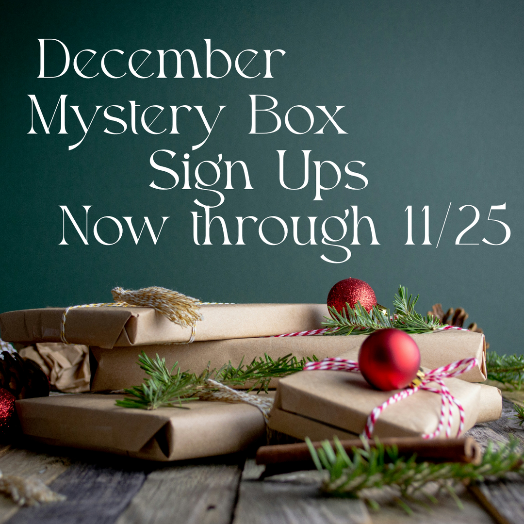 Christmas 2024 Mystery Box - limited sign up time frame