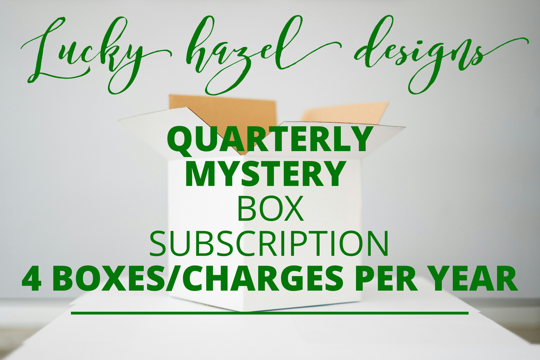 Quarterly Mystery Box Subscription - recurring