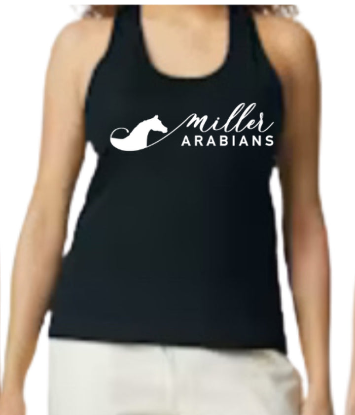 Miller Arabians logo tank top - Gildan Softstyle - sizes Adult Small - XXL