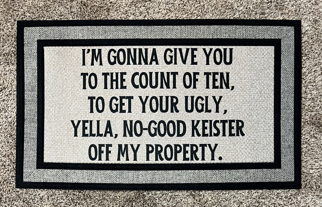 Home Alone - Funny - Christmas doormat