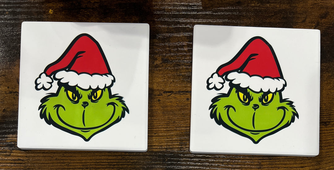 Grinch coaster - Christmas