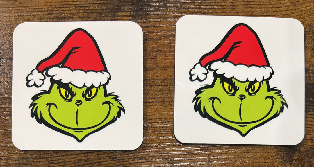 Grinch coaster - Christmas