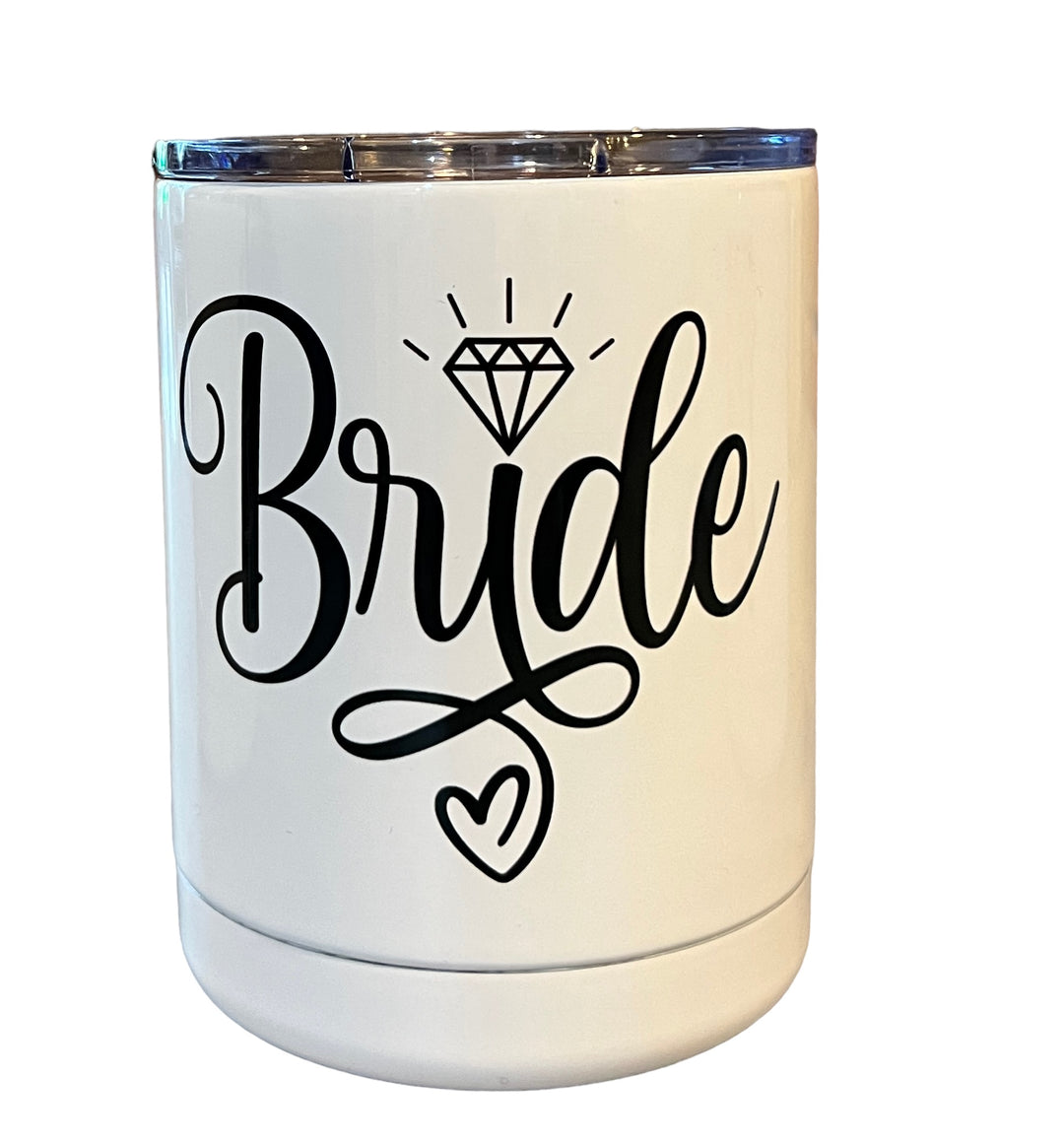 Bride lowball tumbler