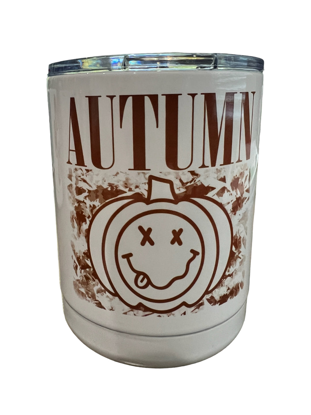 AUTUMN - pumpkin - Nirvana nod - Lowball tumbler