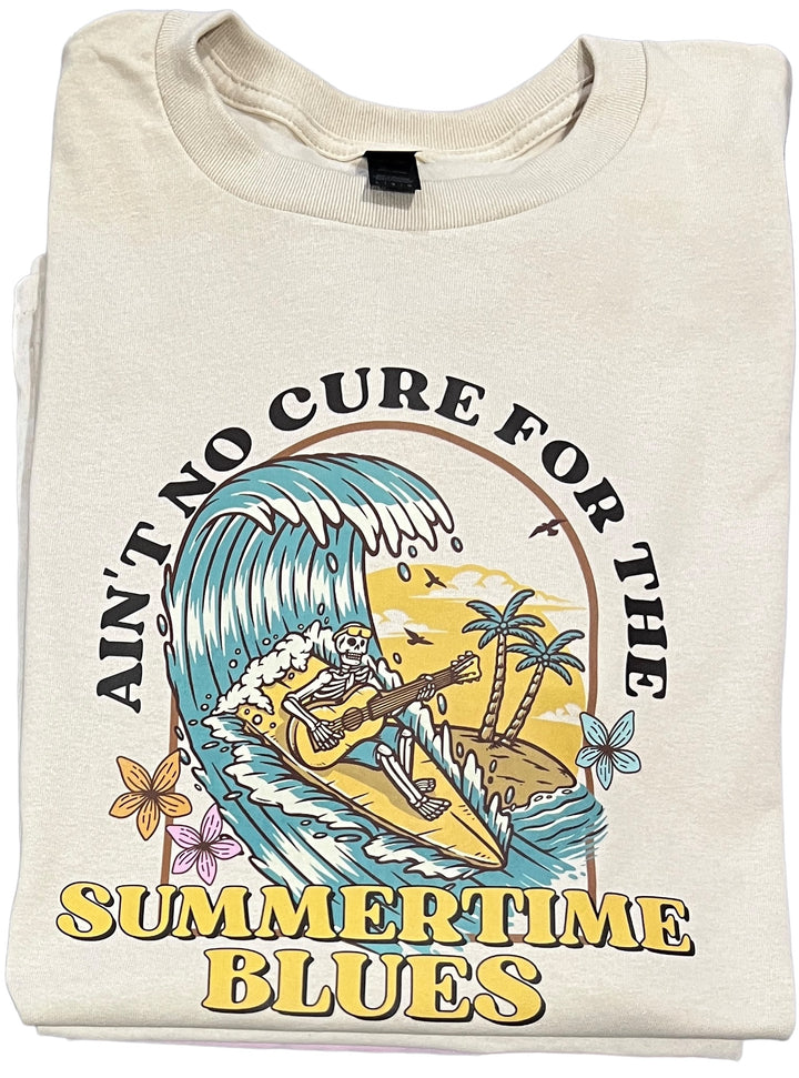 Summertime blues short sleeve tee - Adult/Youth sizes - Summer/vacation/Ocean/Beach
