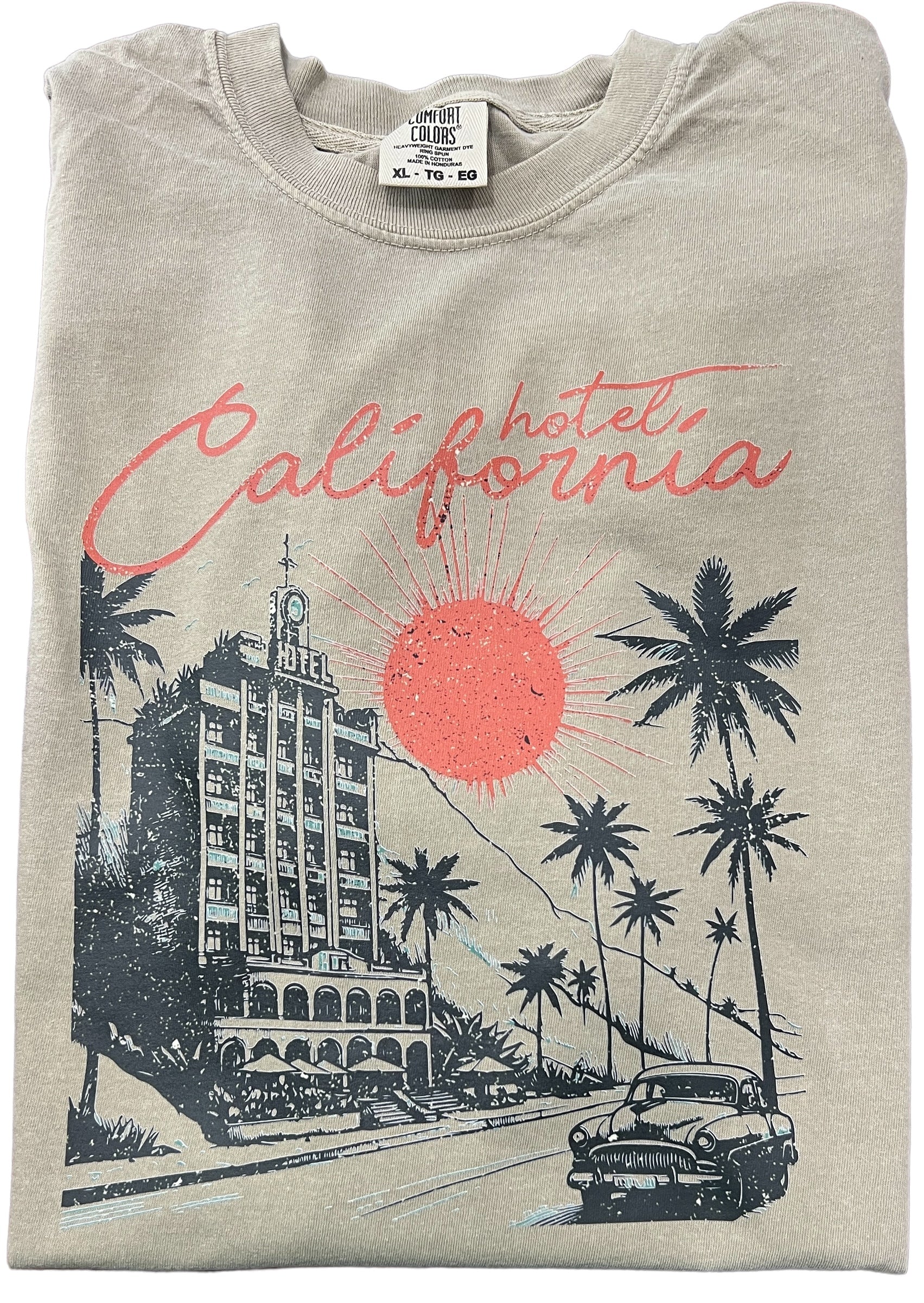 Hotel California Comfort Colors short sleeve tee – Lucky Hazel Designs