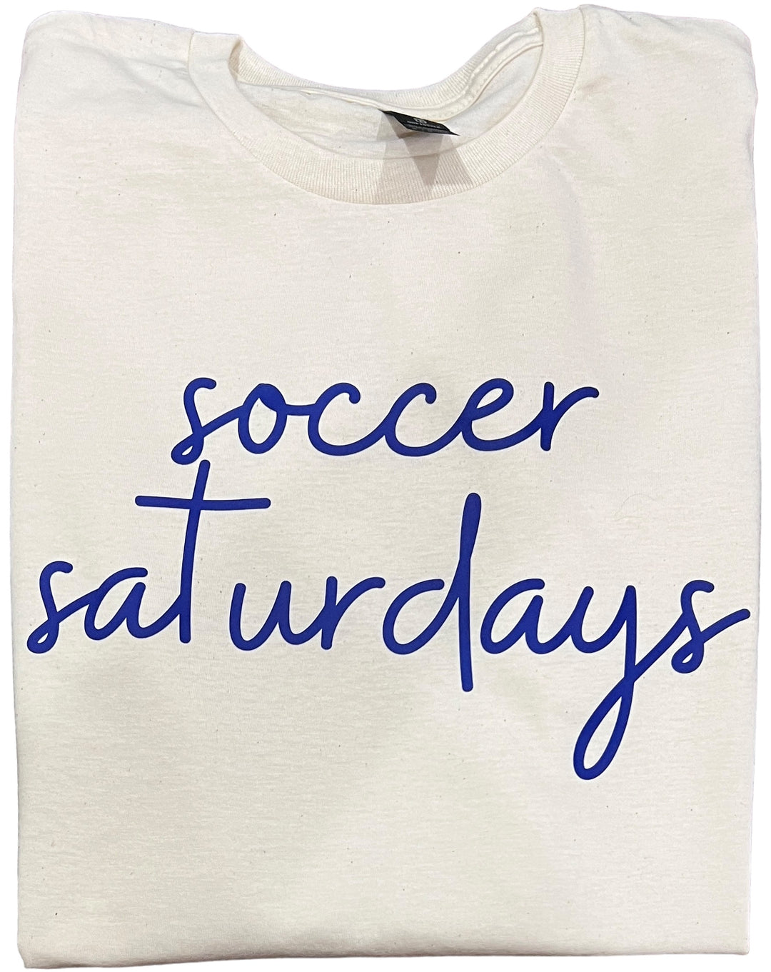 Soccer Saturdays short sleeve tee (youth/adult sizes)