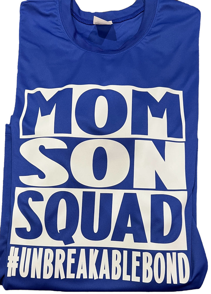 Mom son squad unbreakable bond - performance short sleeve tee