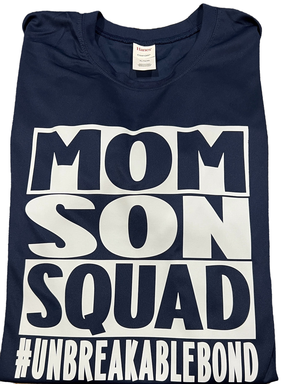 Mom son squad unbreakable bond - performance short sleeve tee