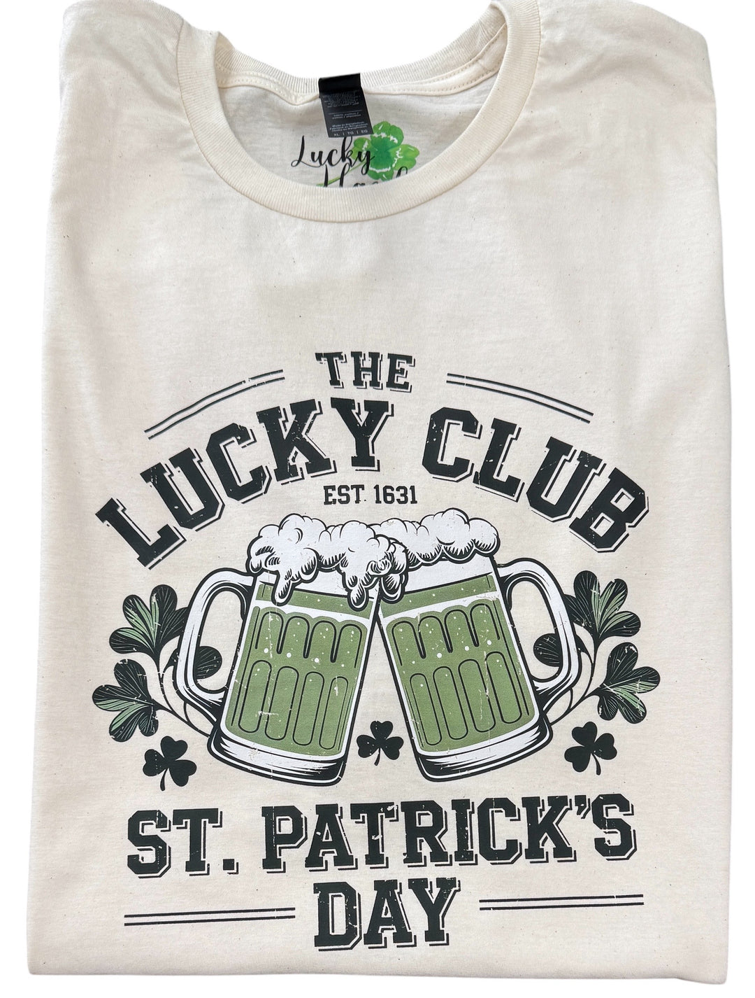 The Lucky Club St Patrick’s Day short sleeve tee