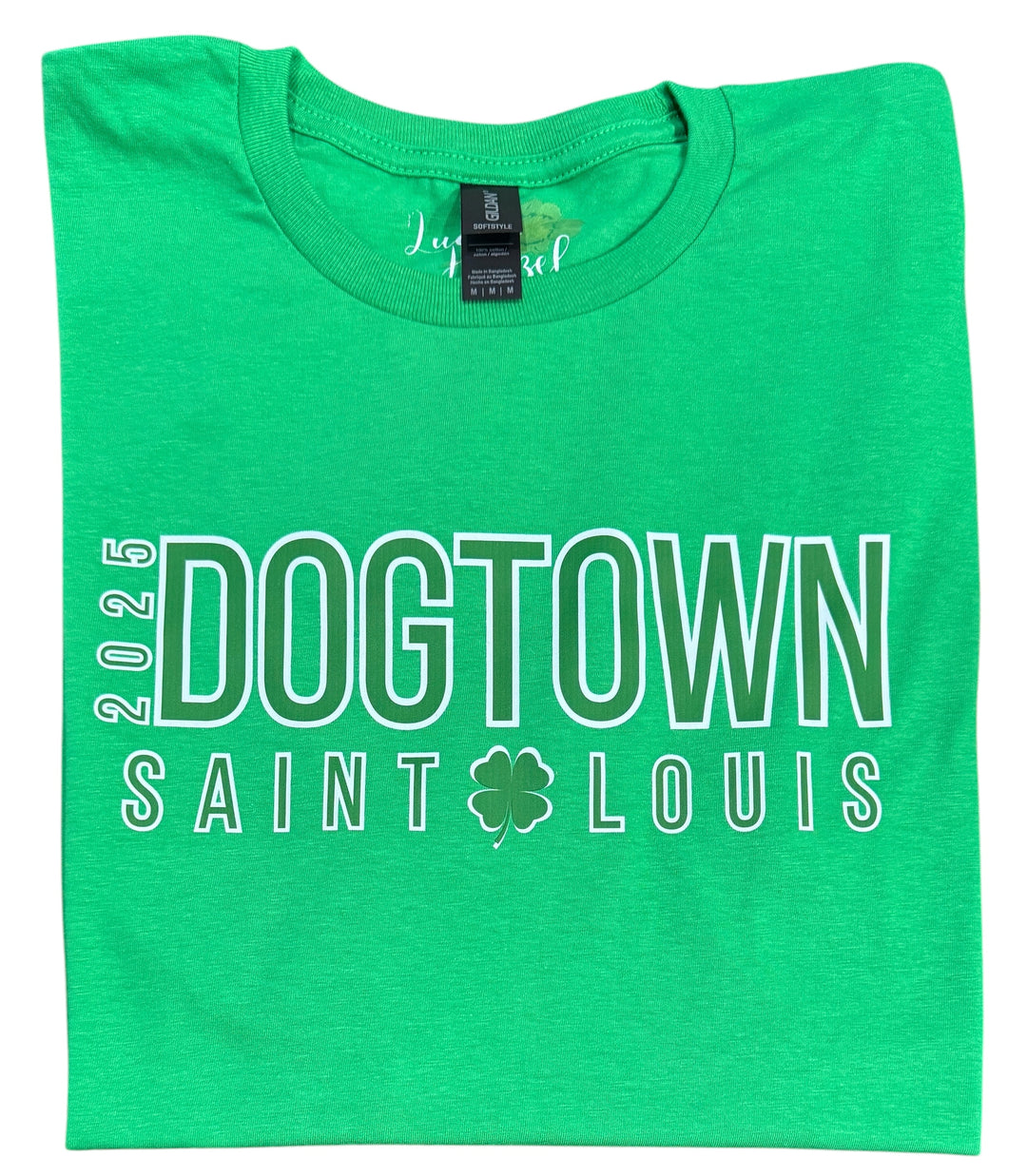 2025 Dogtown SAINT LOUIS St Patrick’s Day short sleeve tee - St Louis, MO - Hometown parade