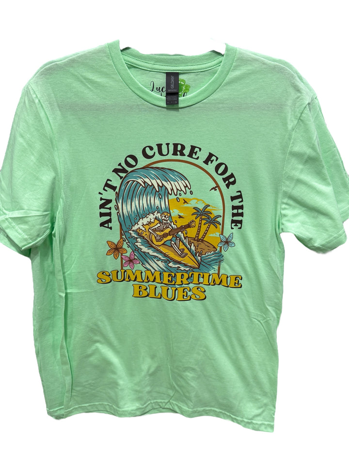 Summertime blues short sleeve tee - Adult/Youth sizes - Summer/vacation/Ocean/Beach