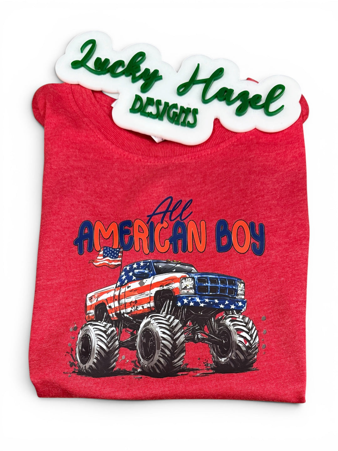 All american boy short sleeve tee - cute kids tee (toddler/youth sizes)