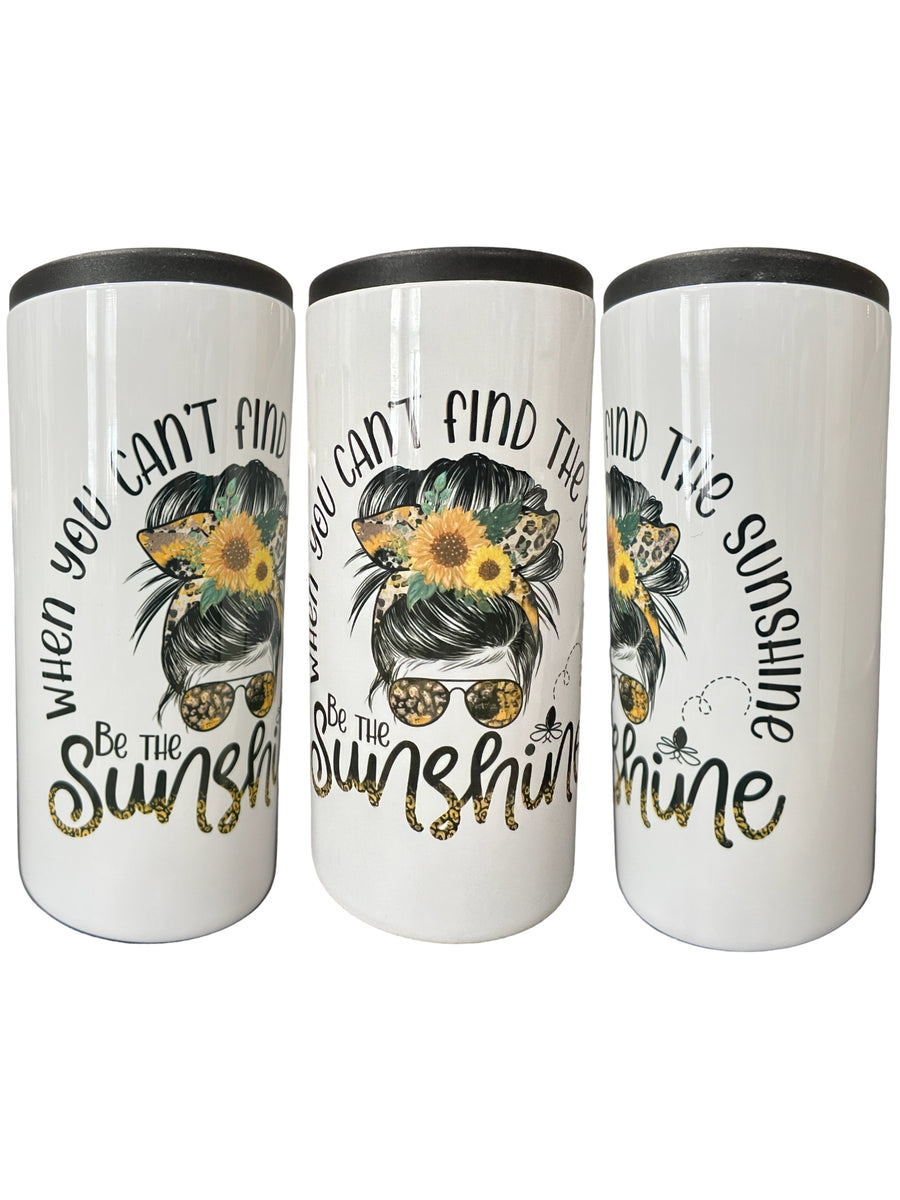 Bride metal slim can koozie – Lucky Hazel Designs