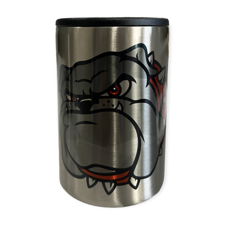 Waterloo, Illinois High School Bulldogs - metal slim can koozie