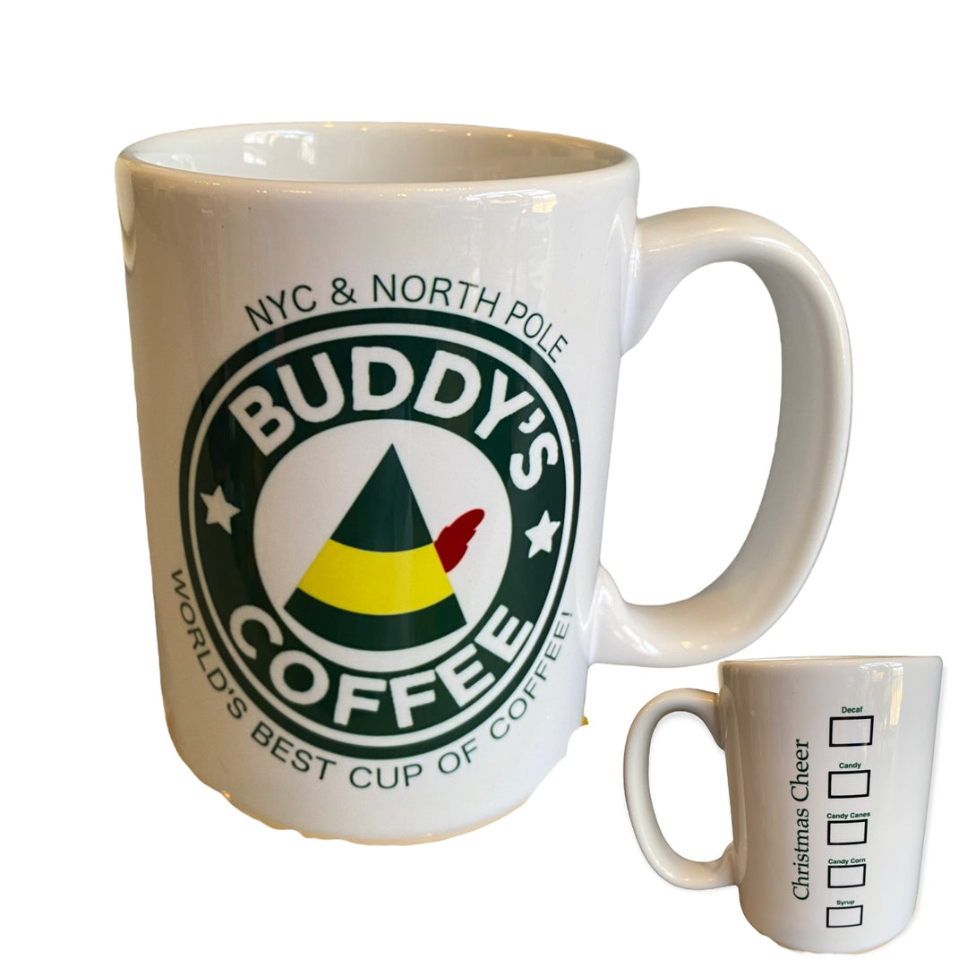 Buddy’s Coffee Christmas Cheer Ceramic Mug