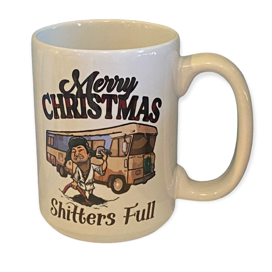 Merry Christmas Sh*tters Full Ceramic Mug