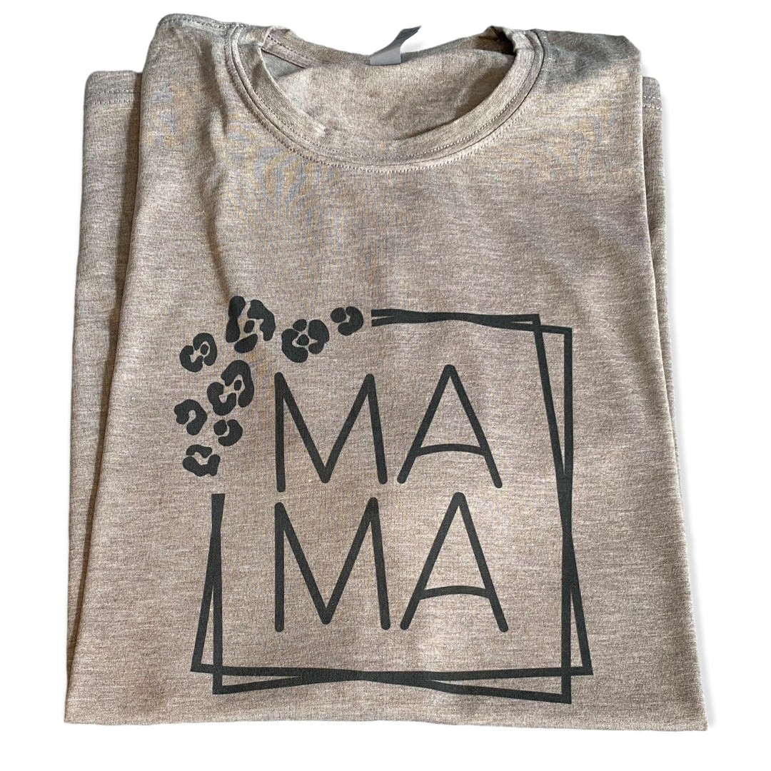 MAMA leopard TEE