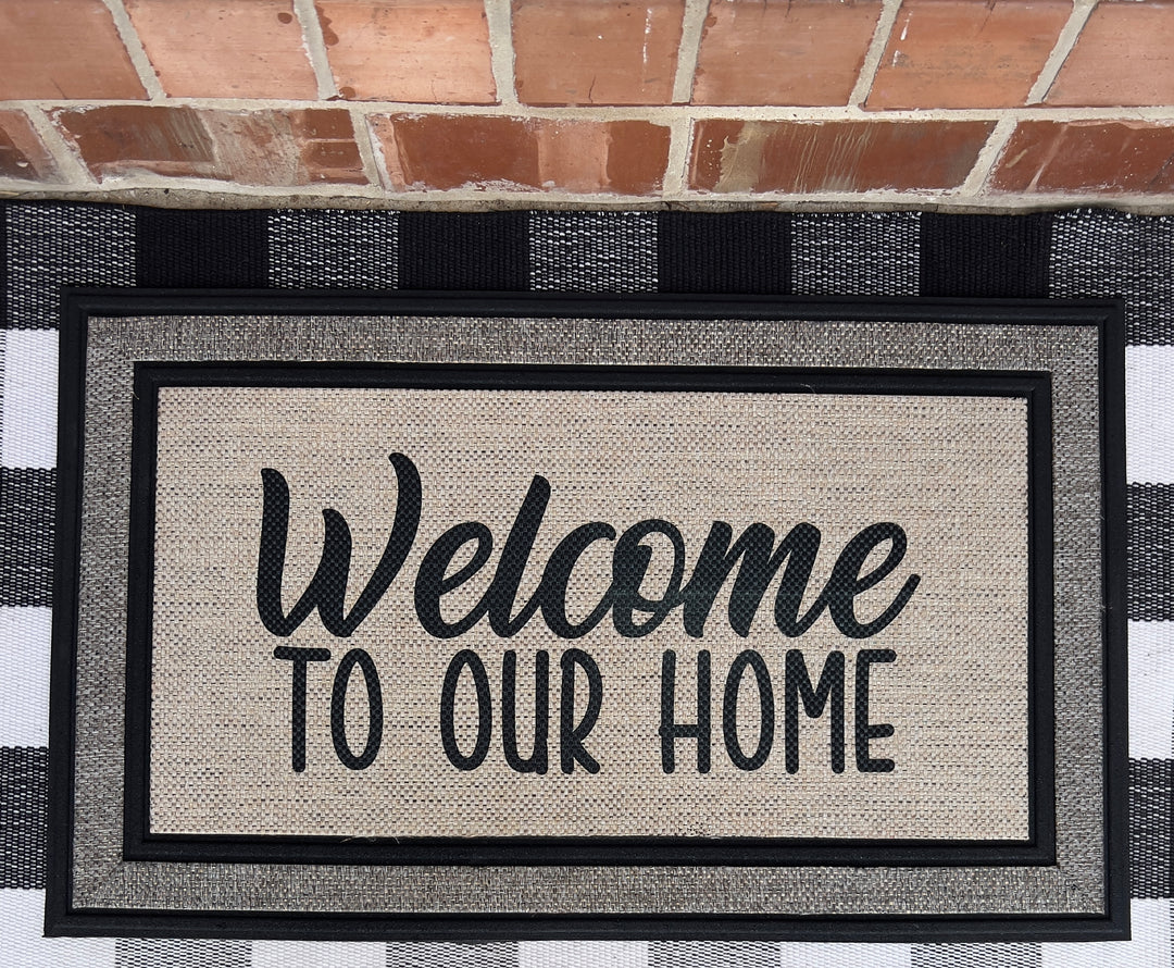 Welcome to our home doormat