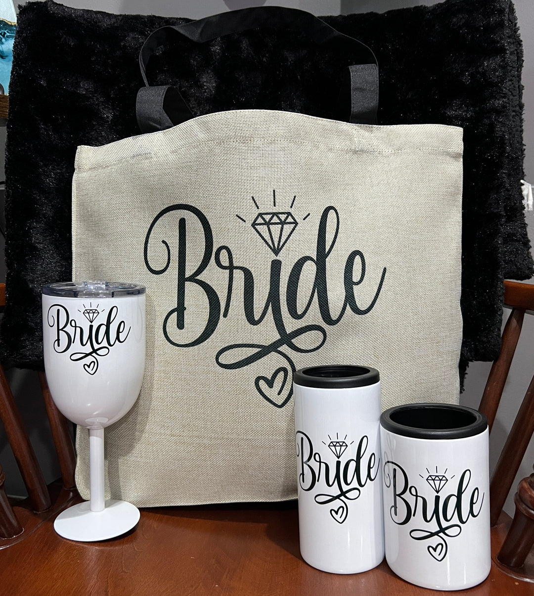 Bride stemmed wine tumbler