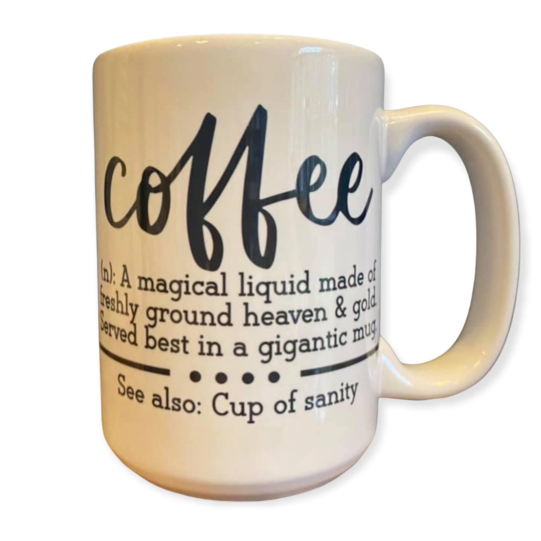 Definition of Coffee Ceramic Mug