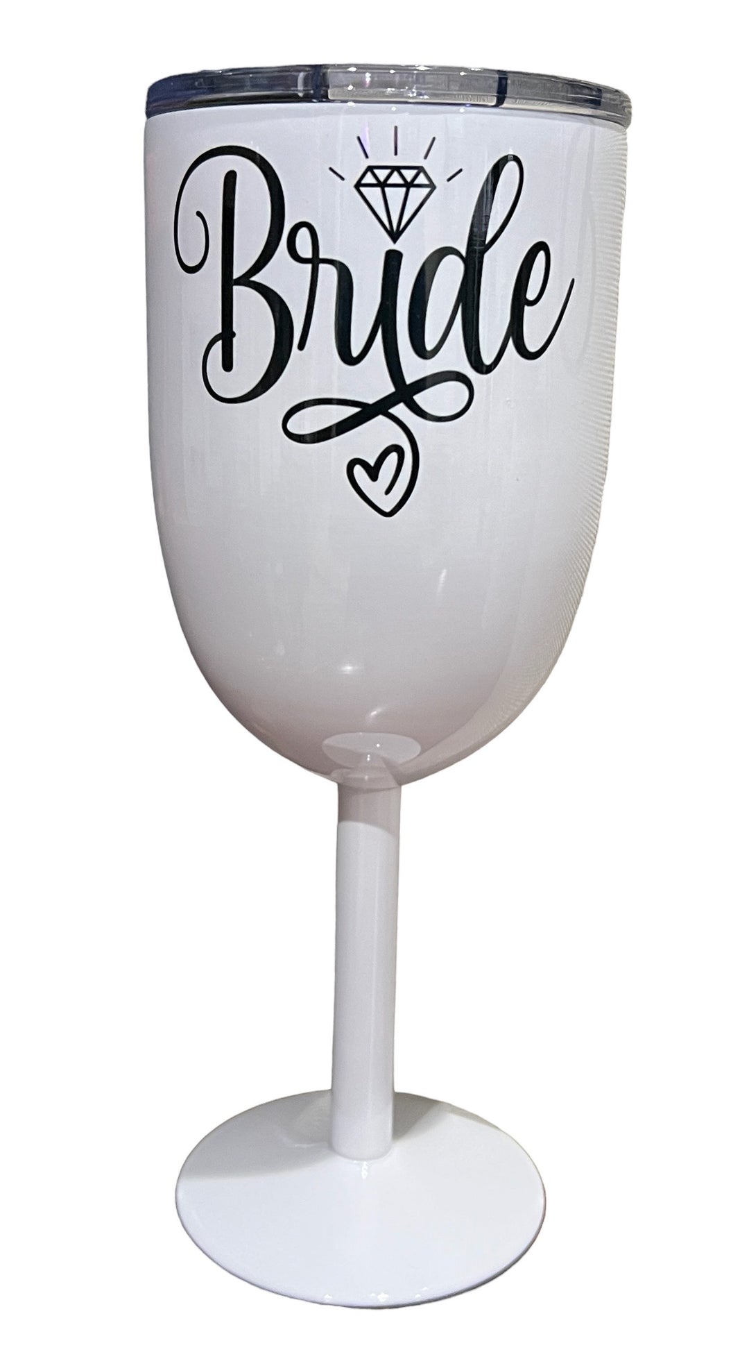 Bride stemmed wine tumbler