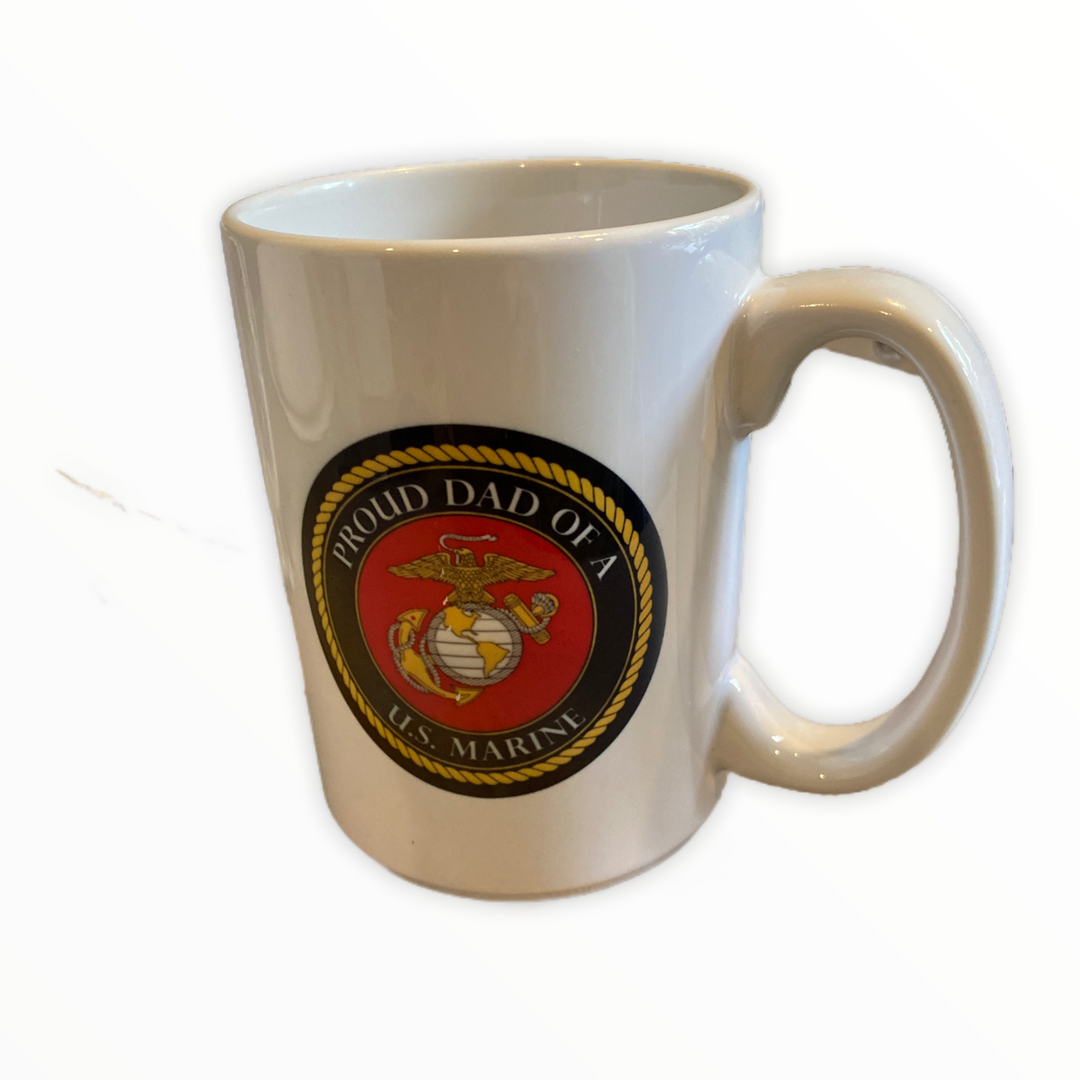 Proud Dad of a US Marine Ceramic Mug