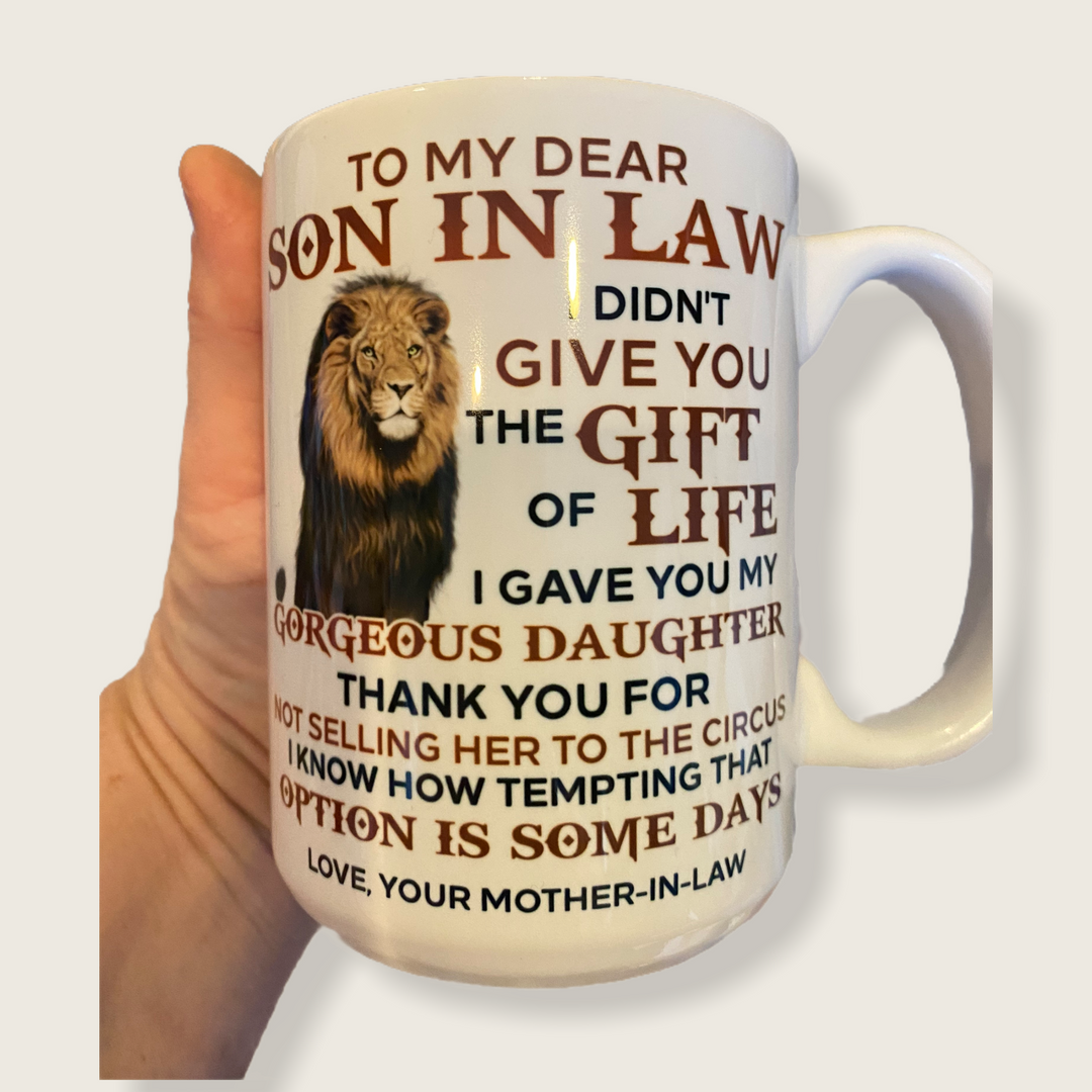 Son in Law Funny Ceramic Mug